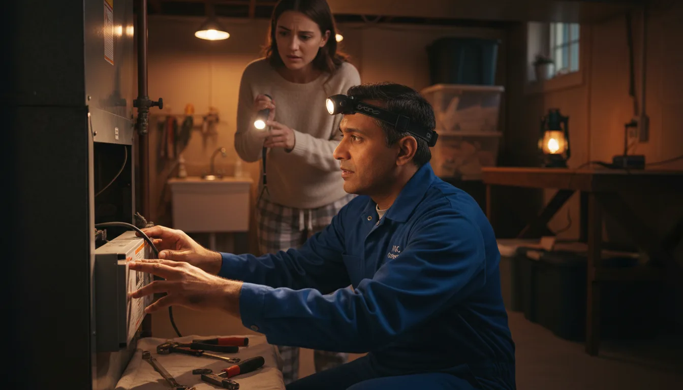 Emergency HVAC Repair in Baldwin, ND near me · HVAC